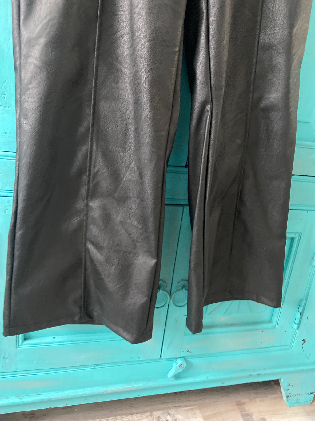 Pant leatherlook