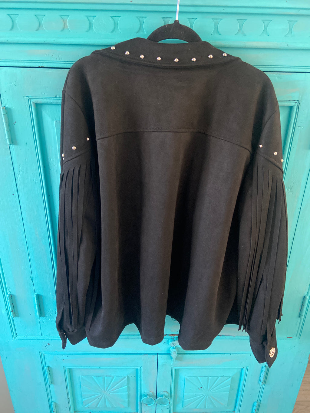 Jasje studs en fringe