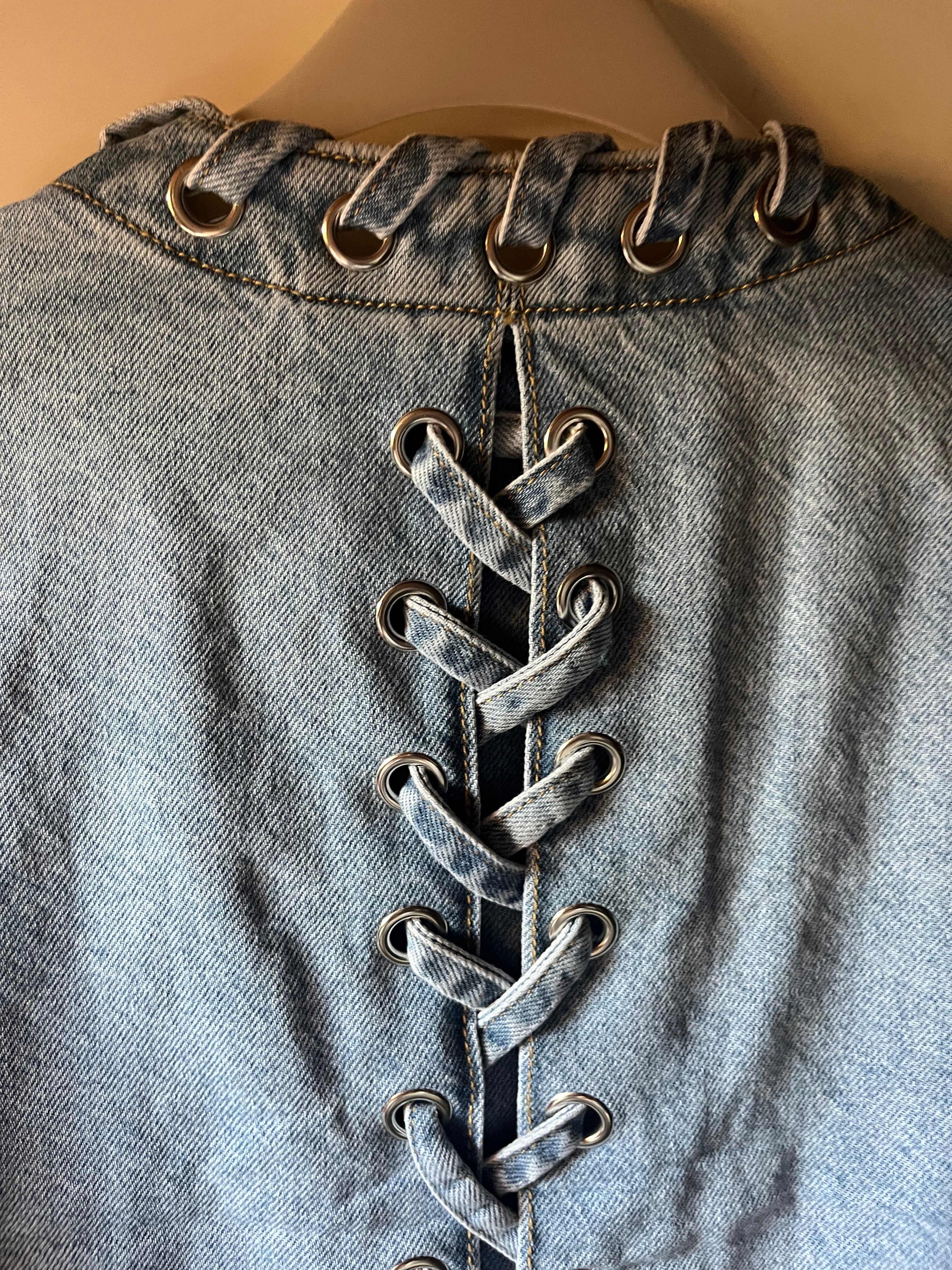 Jasje jeans veter