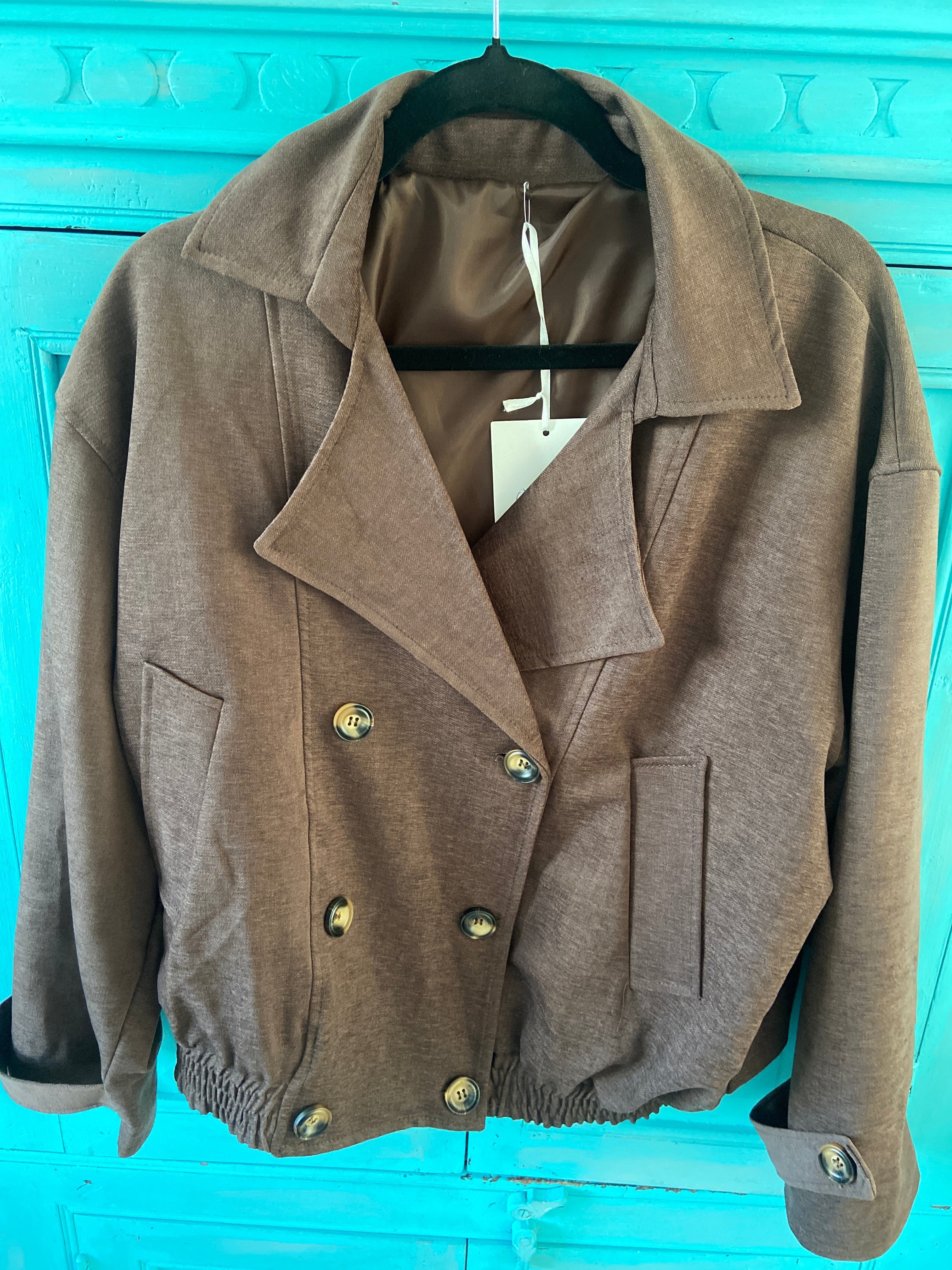 Jack kort trenchcoat