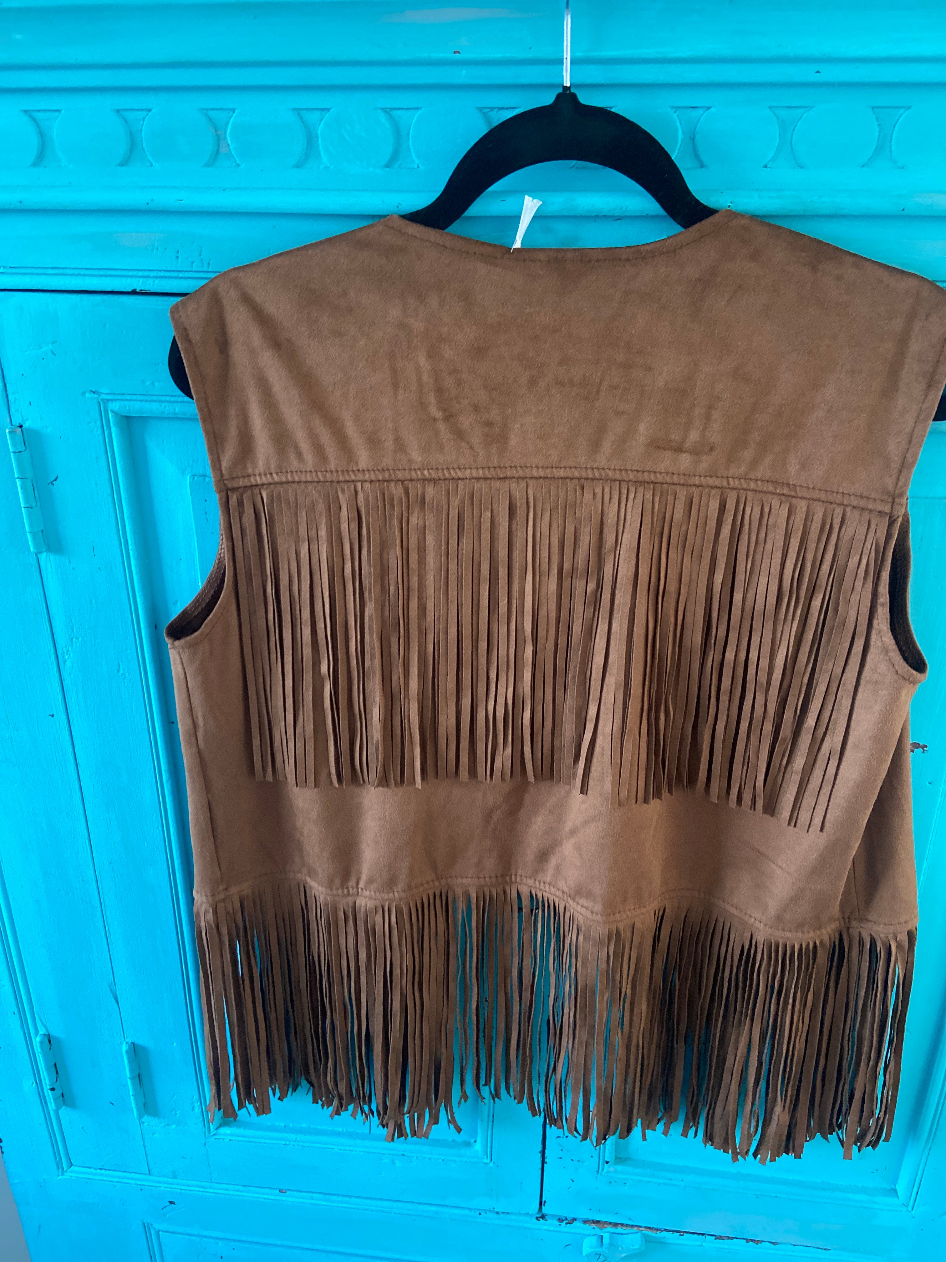 Gilet fringe