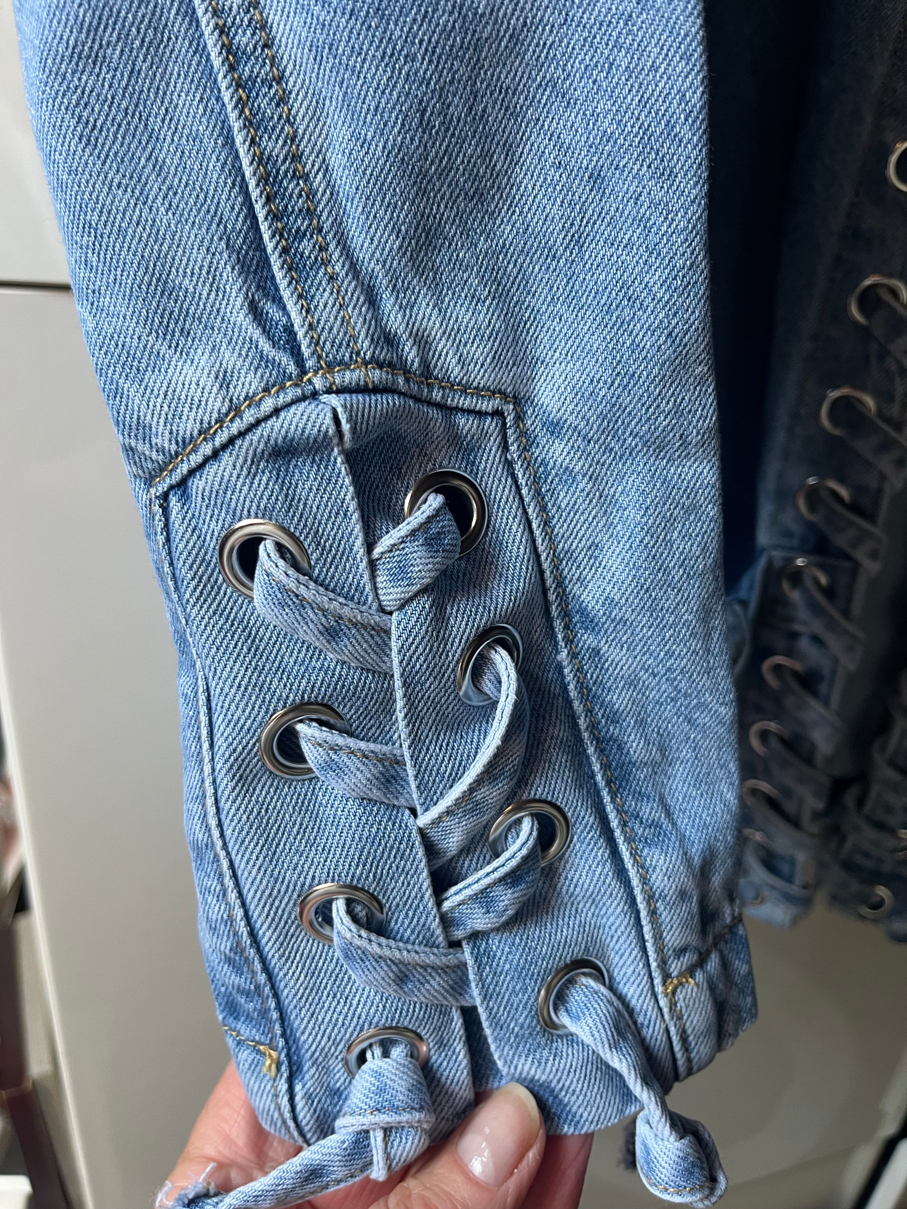 Jasje jeans veter