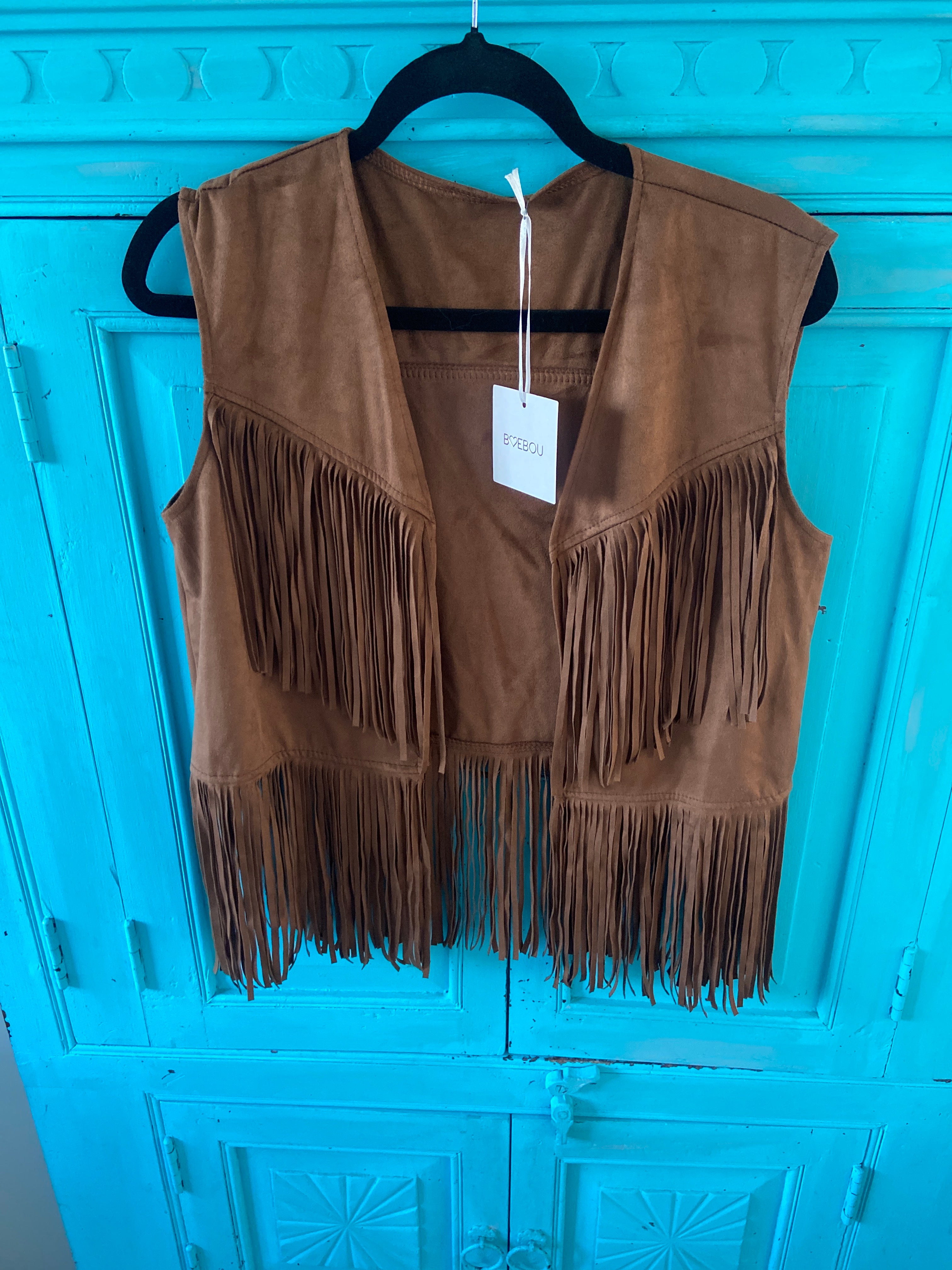 Gilet fringe