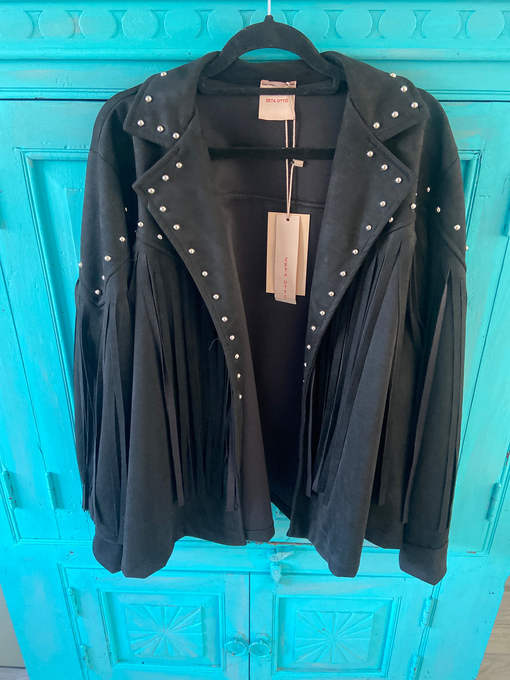 Jasje studs en fringe