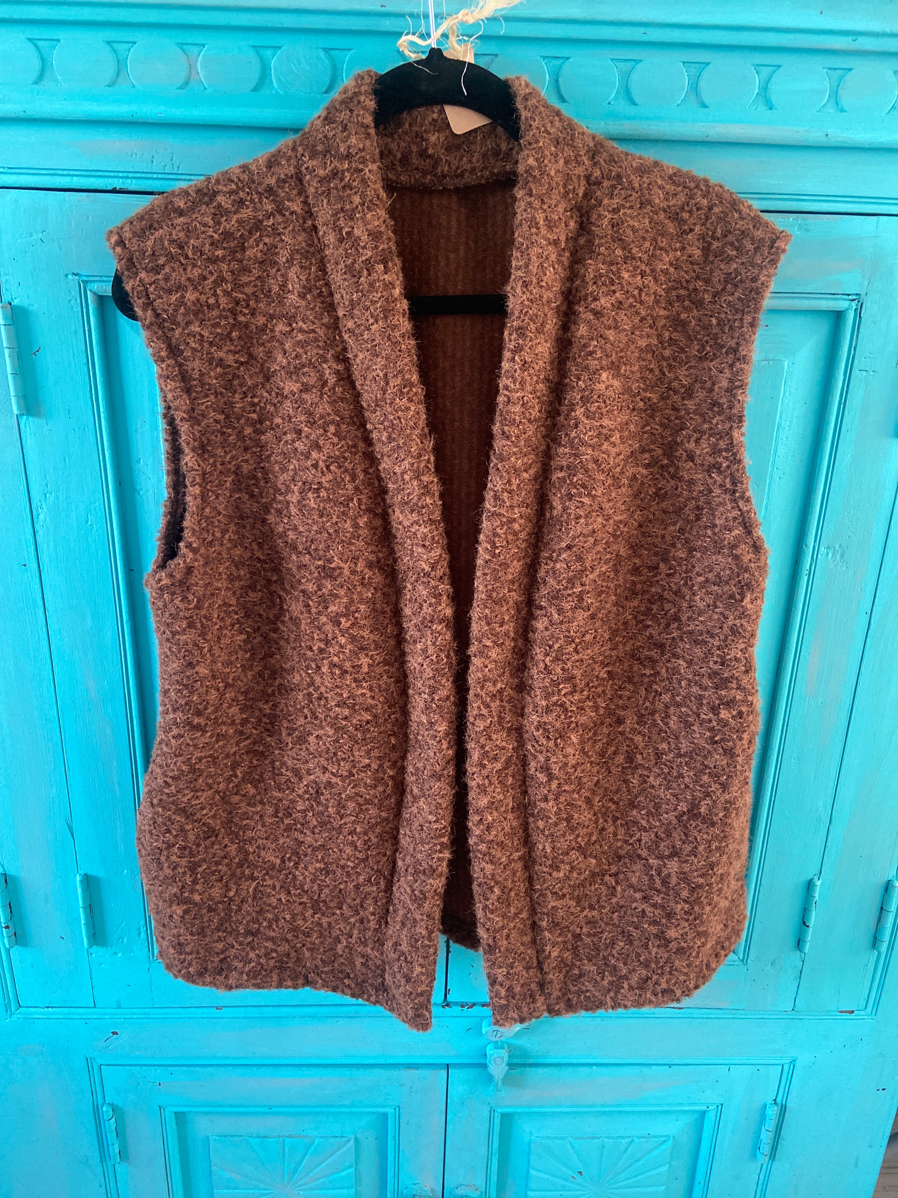 Gilet Bouclé