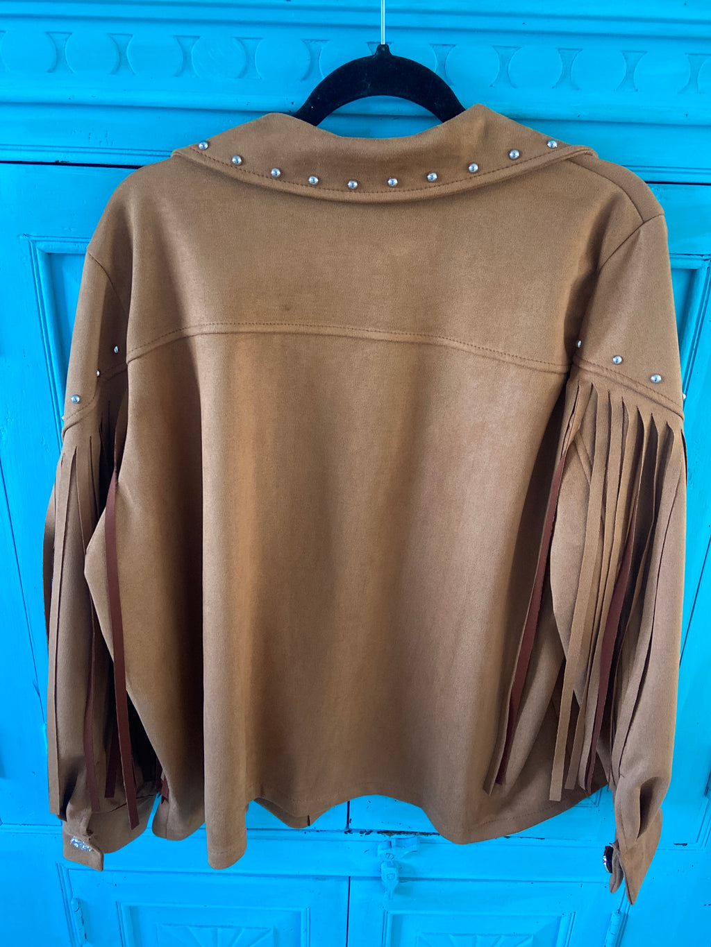 Jasje studs en fringe