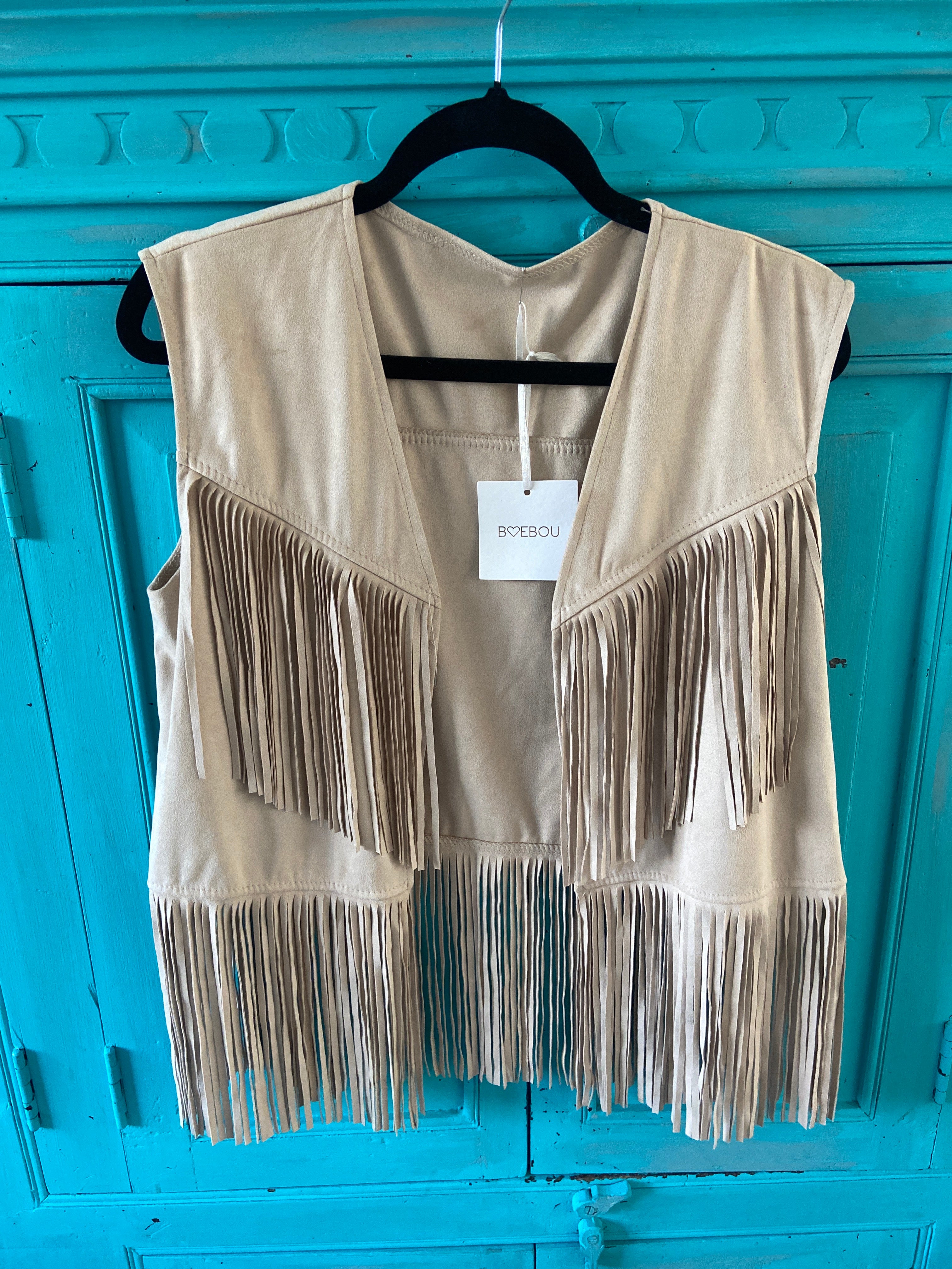 Gilet fringe