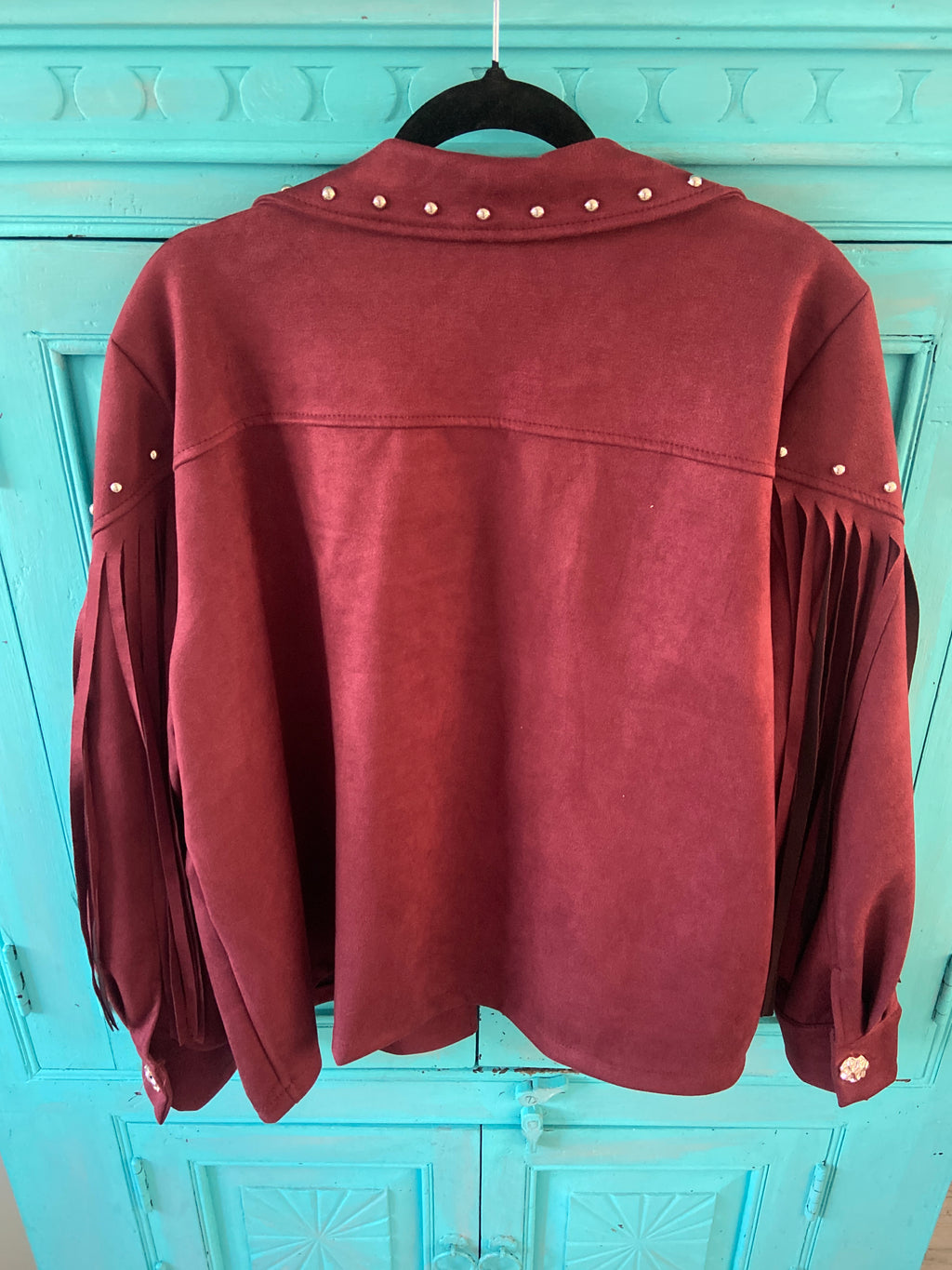 Jasje studs en fringe